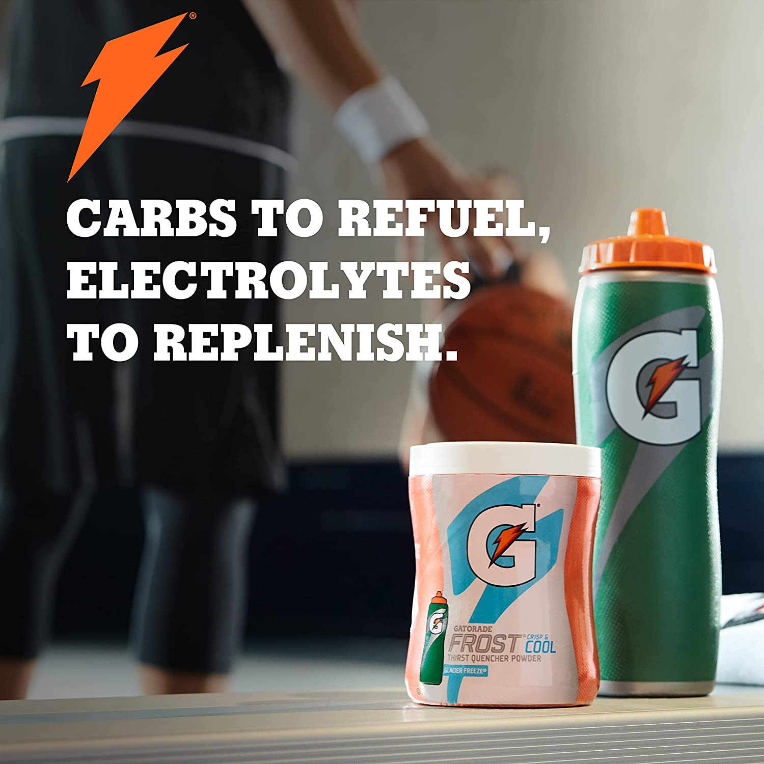 Gatorade Thirst Quencher Powder， Glacier Cherry， 76.5 oz Canister - Image 3
